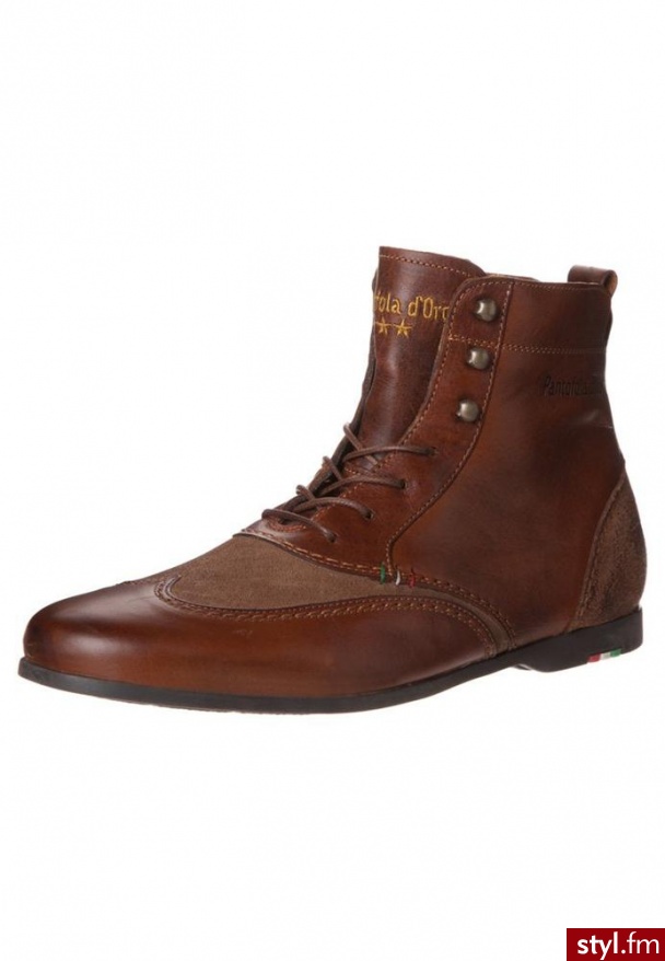 Pantofola d`Oro RENATO SANTO Botki sznurowane brązowy (06040705) - Botki Buty Moda