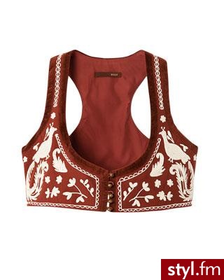 kaszmirowa kamizelka Bally 995$ - Pozostałe Ciuchy Moda