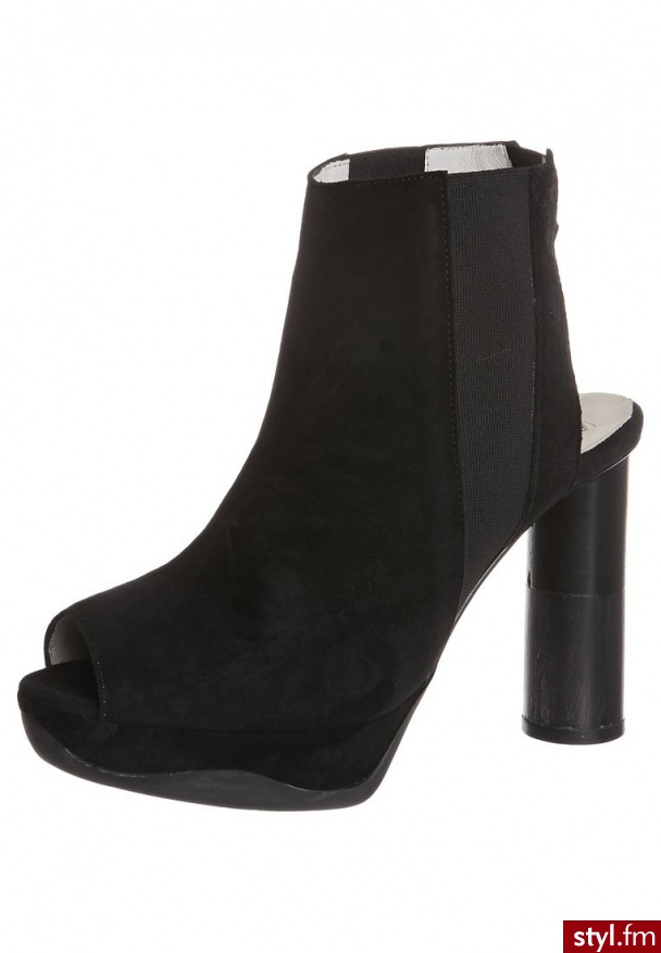 BSTORE BOTKI NA OBCASIE CZARNY (ANNE 14) - Botki Buty Moda