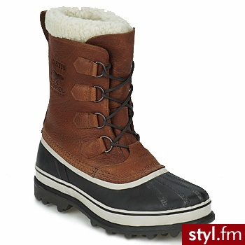 Sorel Buty  Caribou Wl Tobbaco - Kozaki Buty Moda