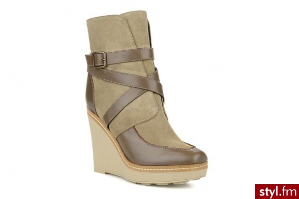 Castaner PÓŁBUTY I BOTKI BASEL BY (BEŻOWY) (Beżowy) - Botki Buty Moda