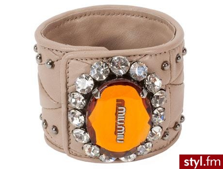 bransoleta. miu miu - Pozostałe Dodatki Moda