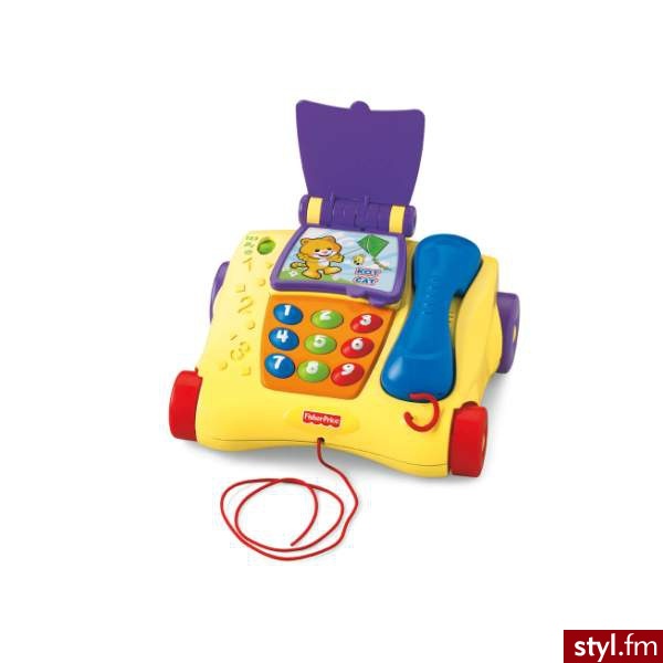 Fisher Price Dwujęzyczny Telefon T5257 - Dziecko