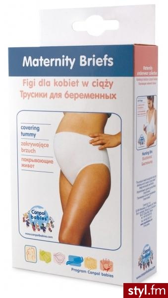 Canpol Babies Figi dla kobiet w ciąży na brzuch - Majtki Bielizna Moda