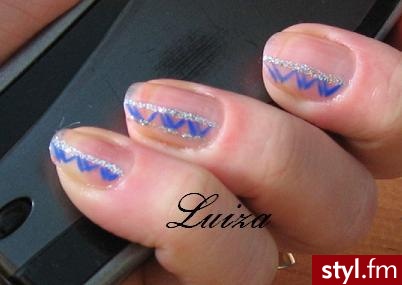 Autor: Luiza10 paseczki. Autor: <b>Luiza10</b><br /> - Paznokcie