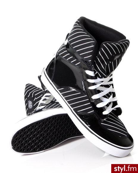 public royalty Retro Pinstripe Hi Top - Pozostałe Buty Moda