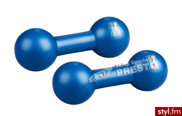 Body Sculpture Hantle miękkie 2 x 2kg BW 112 - Body Bielizna Moda
