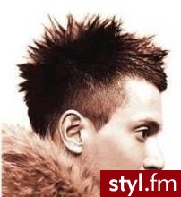 Średnie Męskie Fryzury