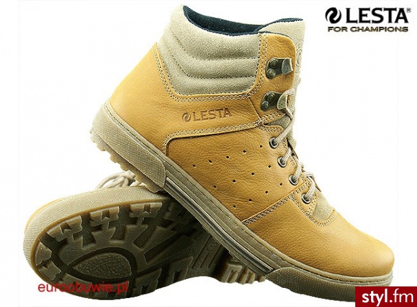 LESTA buty LE-6285-F Trekkingowe Odcienie żółtego i złota - Pozostałe Buty Moda