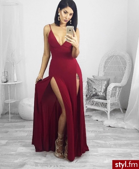 Wieczorowe Sukienki Moda