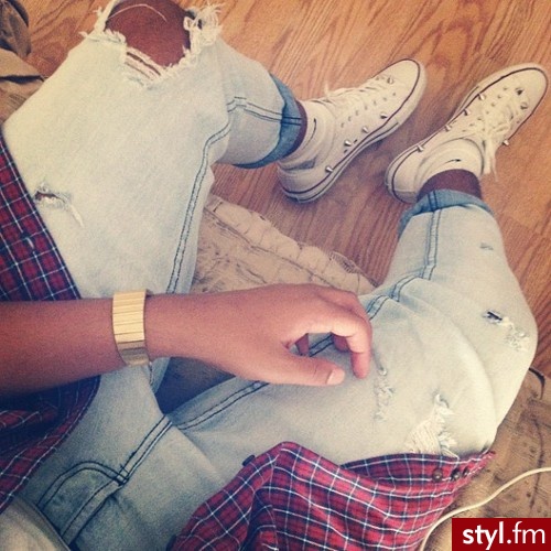 Jeansy Spodnie Moda