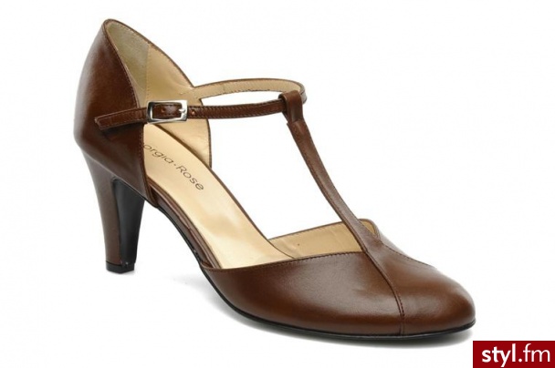 Georgia Rose CZÓŁENKA VANAM BY GEORGIA ROSE (Brązowy) - Czółenka Buty Moda