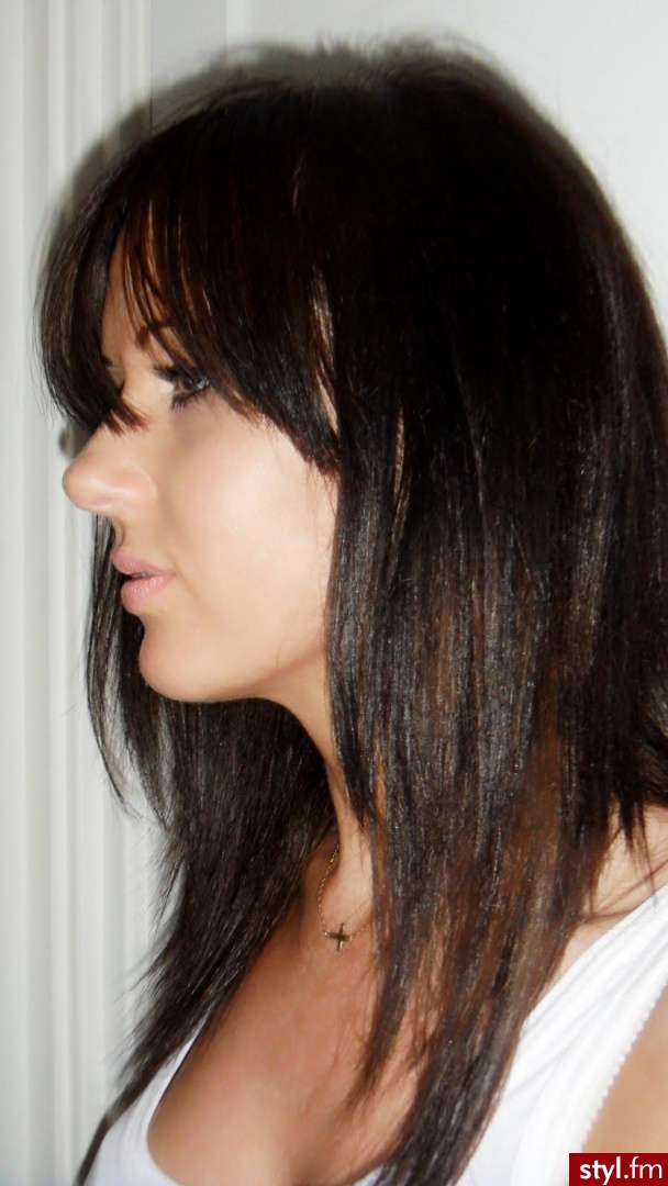 Średnie Fryzury