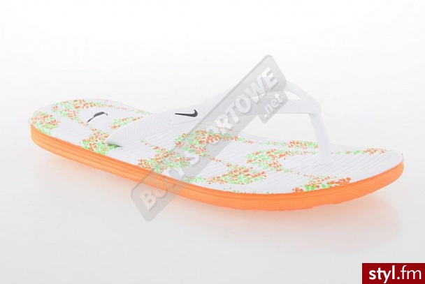 Nike Japonki Damskie WMNS Solarsoft Thong II Print - Klapki Buty Moda