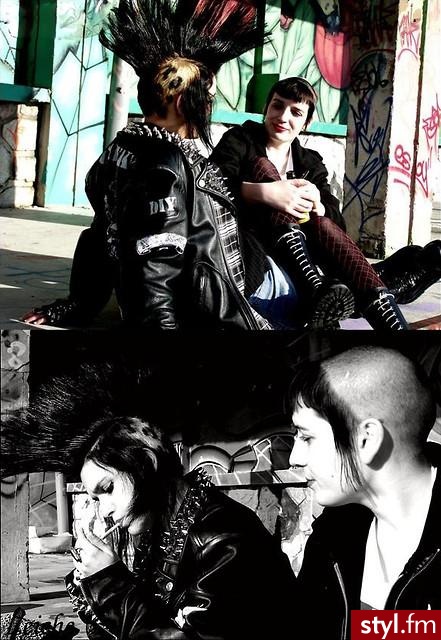Punk Rock Alternatywne Średnie Fryzury