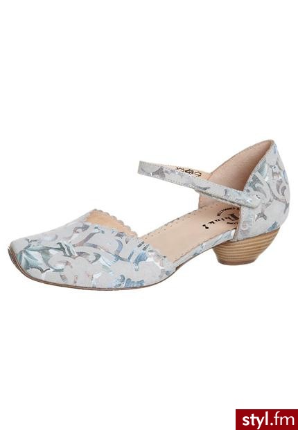 Think! AIDA Czółenka beżowy - Czółenka Buty Moda