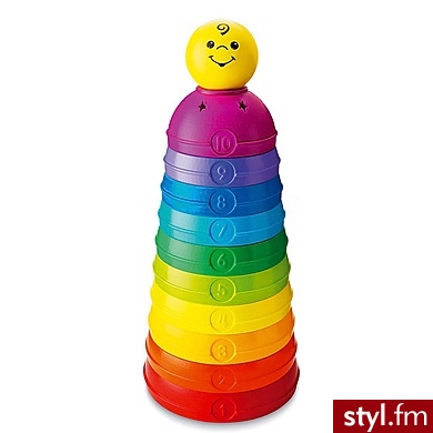 Fisher Price Brilliant Basics Okrągłe Kubeczki Do Ustawiania W4472 - Dziecko
