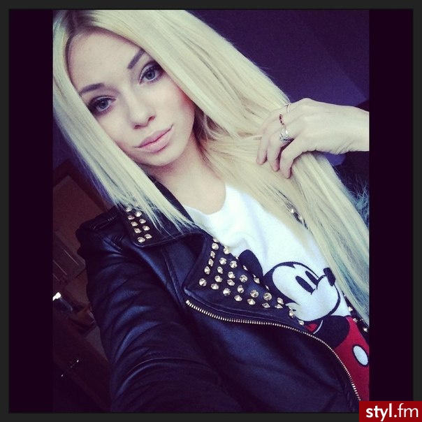 Blond Rozpuszczone Proste Na co dzień Długie Fryzury