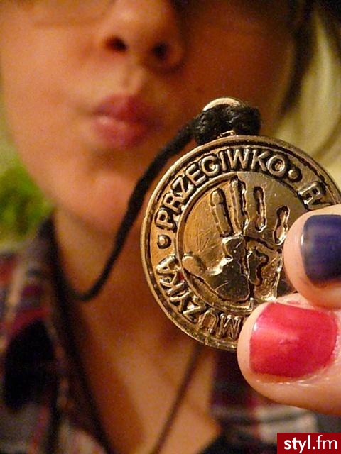 pamiętka z woodstocku. - Pozostałe Dodatki Moda
