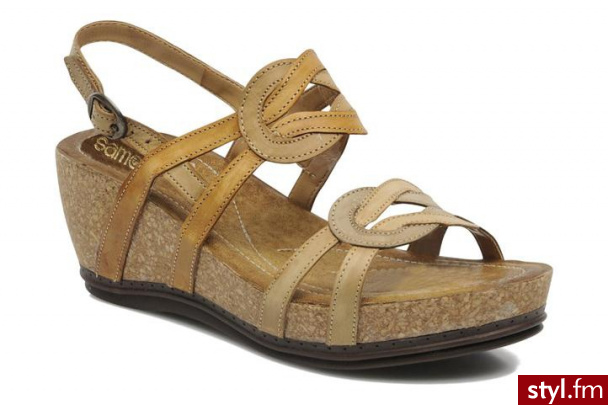 SAMOA SANDAŁY ITOMI (Beżowy) - Sandały Buty Moda