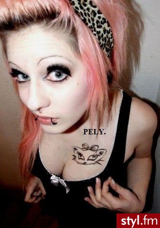 mrauuuuuuuuu. <3 - EMO Alternatywne Średnie Fryzury