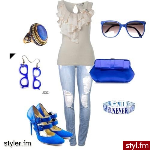 na granatowo - Styler
