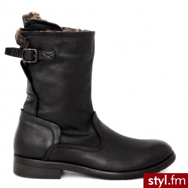 Venezia BOTKI MĘSKIE 42G90300L NER - Botki Buty Moda