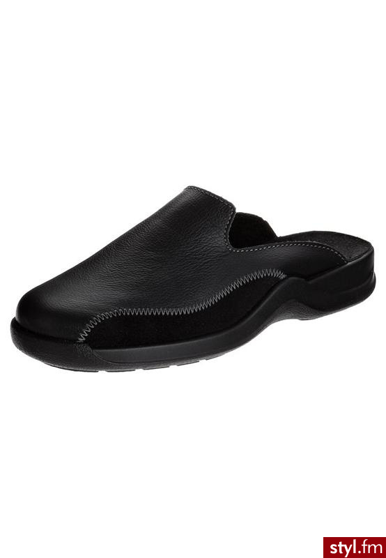 Rohde Kapcie czarny - Pozostałe Buty Moda