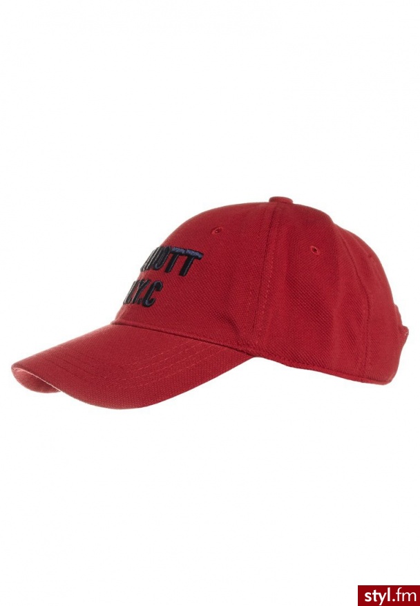 Schott NYC Czapka z daszkiem czerwony CAP 13 PK - Nakrycia głowy Dodatki Moda