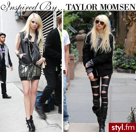 Taylor Momsen - Moda uliczna Inne Moda
