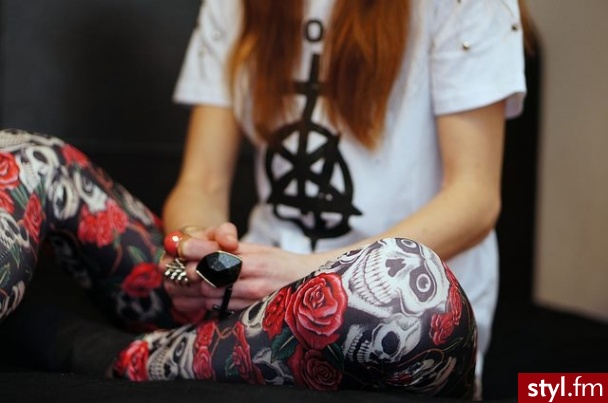 Leginsy Spodnie Moda