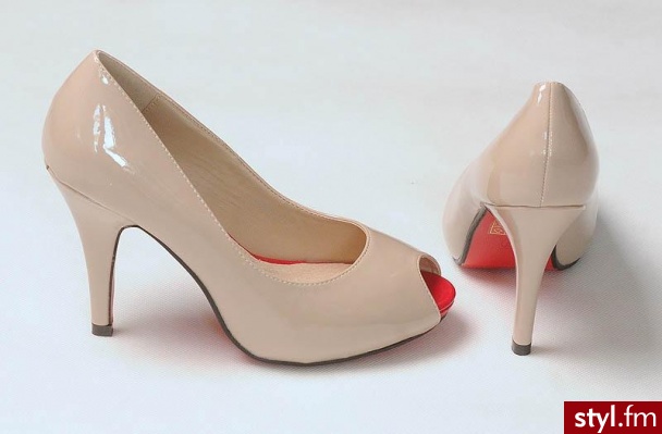 plat - Czółenka Buty Moda
