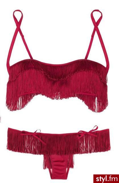 Sexowny zestaw z frędzelkami firmy La Perla - stanik 220$, majteczki 130$ 
Idealne na szaloną walentynkową noc! - Pozostałe Ciuchy Moda