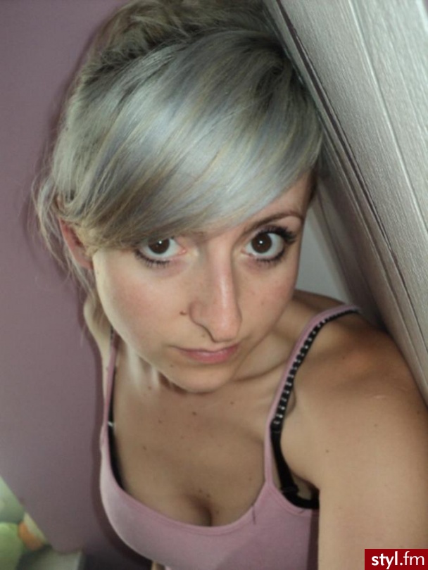 Blond Kok Proste z grzywką Na co dzień Średnie Fryzury