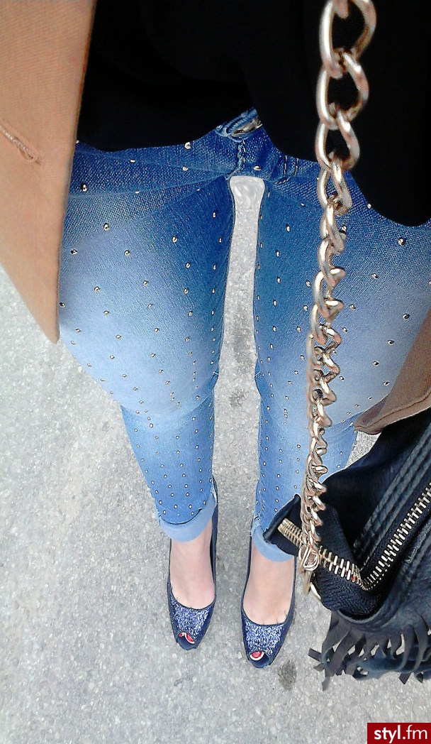 Jeansy Spodnie Moda