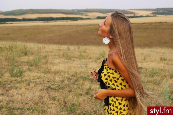 Blond Rozpuszczone Proste Na co dzień Długie Fryzury