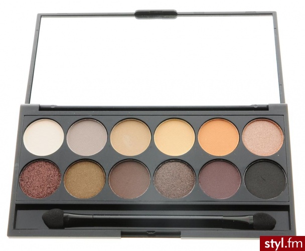 Sleek Au Naturel I DIVINE Paleta 12 cieni - Dzienne Makijaże