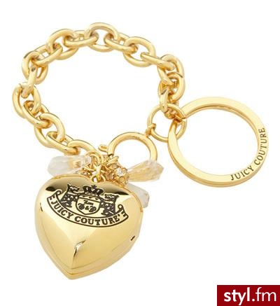 śliczny breloczek firmy Juicy Couture z ukrytym w serduszku błyszczkiem :)
cena: 55$ - Pozostałe Dodatki Moda