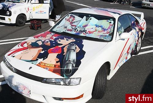 Zdjęcia zostały zrobione na imprezach zwanych "Itasha". - Misz-masz
