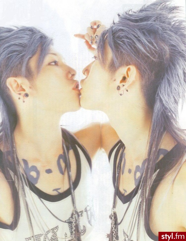miyavi - Punk Rock Alternatywne Średnie Fryzury