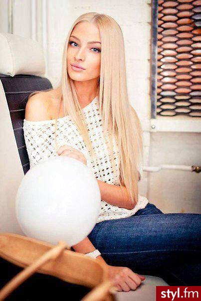Blond Rozpuszczone Proste Na co dzień Długie Fryzury
