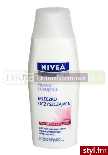 NIVEA Visage - Mleczko oczyszczające do cery suchej i wrażliwej 200 ml - Emu Buty Moda