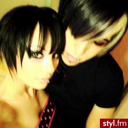 EMO Alternatywne Średnie Fryzury