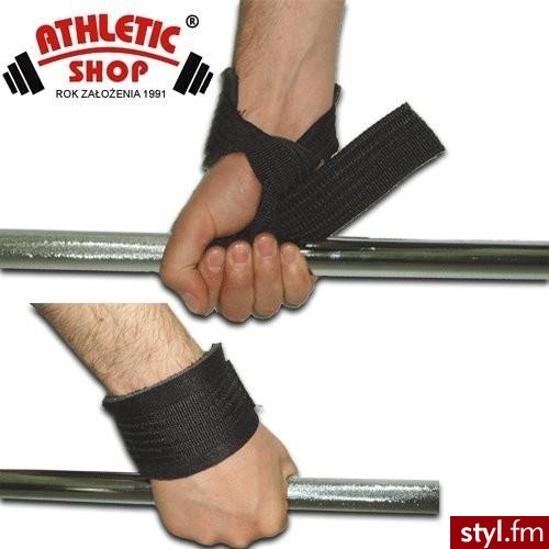Athletic Shop paski do sztangi z karimatą - Paski Dodatki Moda