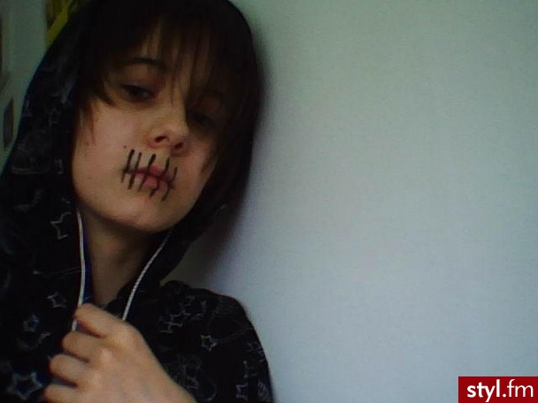 EMO Alternatywne Średnie Fryzury