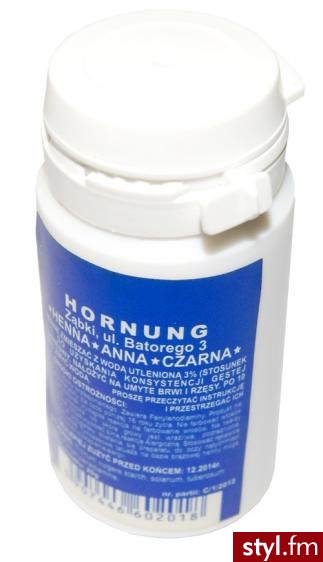 Henna w proszku "Anna" Czarna 20g - Dzienne Makijaże