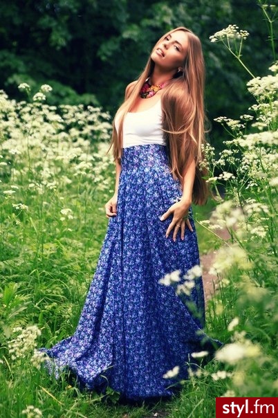 Długie Spódnice Moda