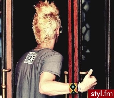 Blond Punk Rock Alternatywne Krótkie Męskie Fryzury