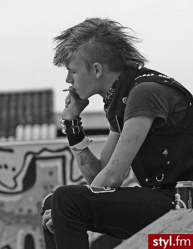 Punk Rock Alternatywne Krótkie Męskie Fryzury