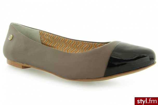 Tommy Hilfiger ANNE 2B SHITAKE BLACK - Balerinki Buty Moda